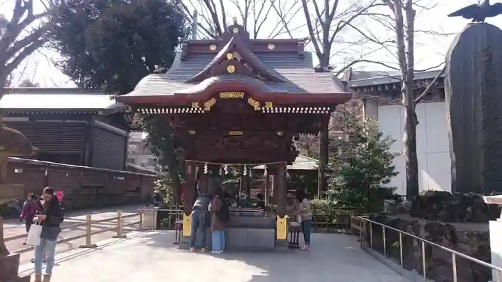 大國魂神社の手水舎