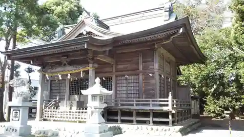 矢柄神社の本殿