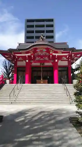 成子天神社の本殿・本堂