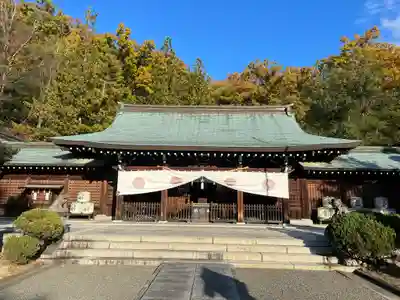 山梨縣護國神社の本殿・本堂