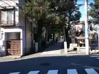 中野氷川神社の鳥居
