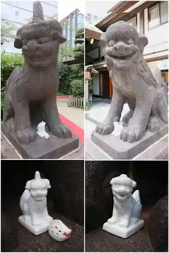 芝大神宮の狛犬