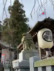 毛谷黒龍神社の狛犬