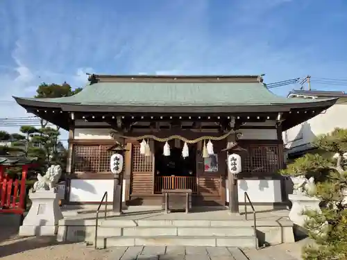 伊弉冊神社の本殿・本堂