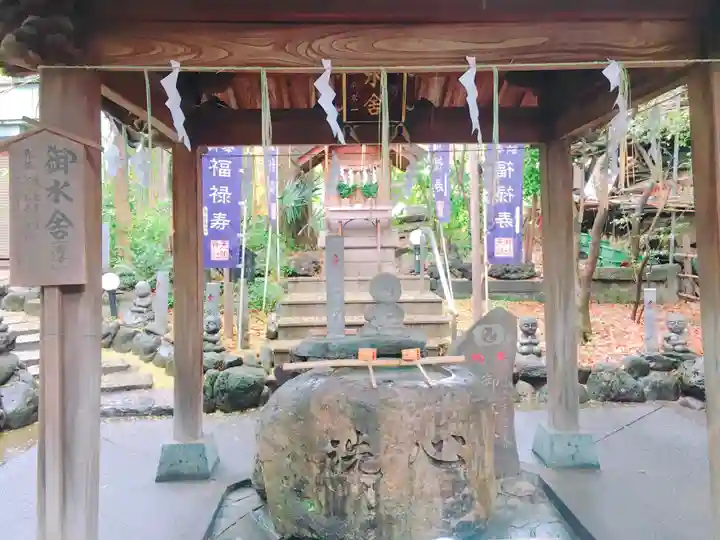 江東天祖神社の手水舎
