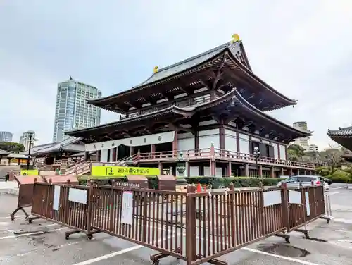 増上寺の本殿・本堂