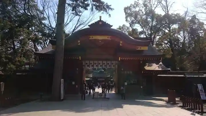 大國魂神社の山門・神門