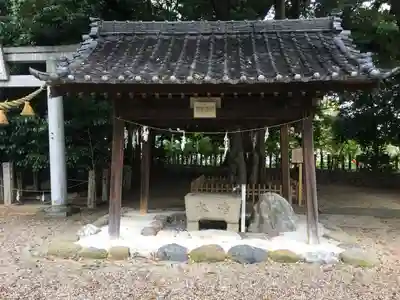 高須天神社の手水舎