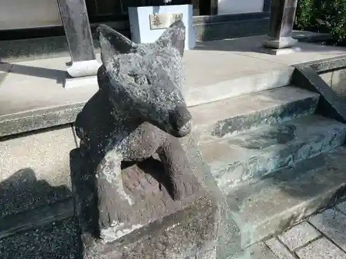 善行神社の狛犬