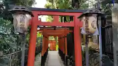 花園稲荷神社の鳥居