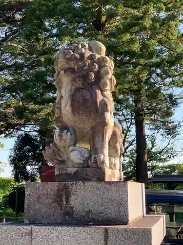 花巻神社の狛犬