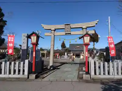 總社 和田八幡宮の鳥居