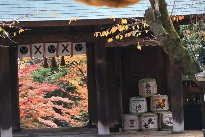 二本松神社の山門・神門