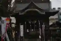 取手八坂神社の本殿・本堂