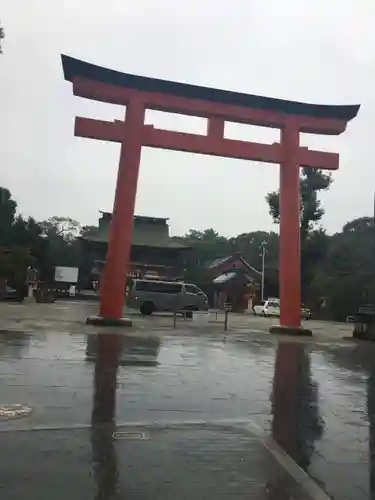 津島神社の鳥居