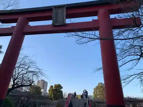 亀戸天神社の鳥居