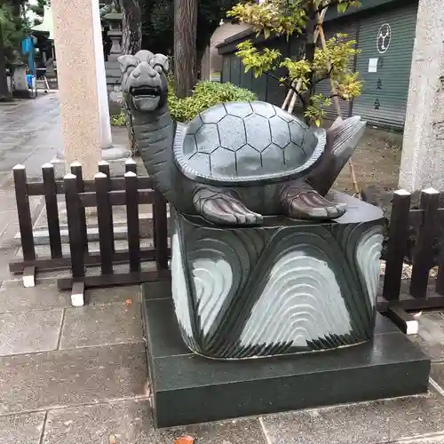 亀有香取神社の狛犬