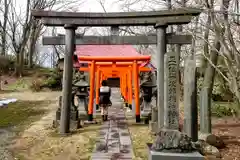 与次郎稲荷神社の鳥居