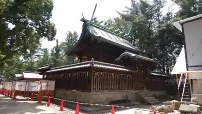 茨木神社の本殿・本堂