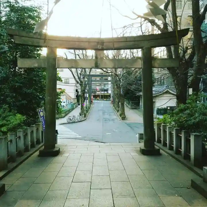 金王八幡宮の鳥居