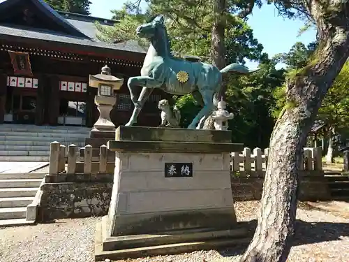 菅生石部神社の狛犬