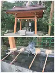 稲毛浅間神社の手水