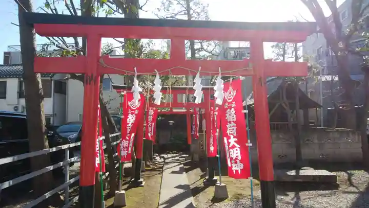 蛇窪神社の鳥居