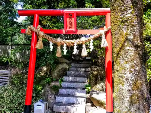 樹木神社の鳥居