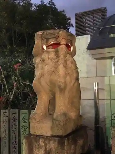 徳島眉山天神社の狛犬