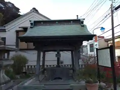 叶神社 (西叶神社)の手水舎