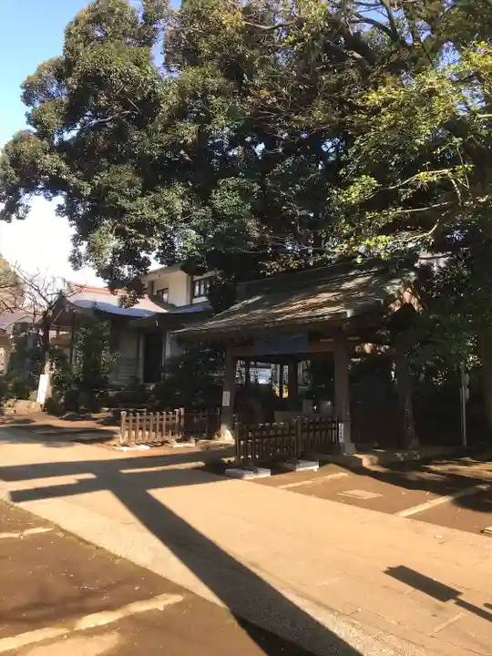 玉川神社の手水舎