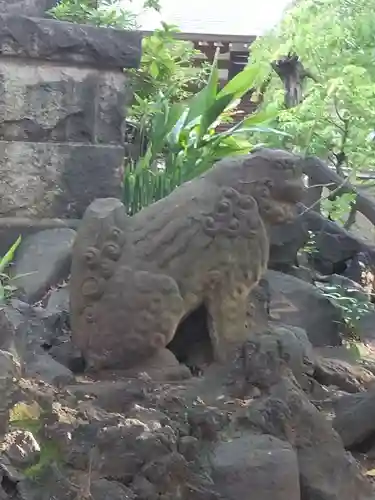 鳩森八幡神社の狛犬