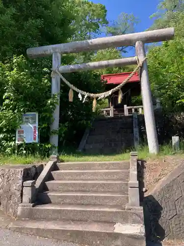 たばこ神社の鳥居