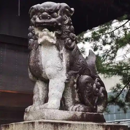 業葉神社の狛犬