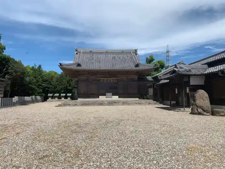八幡社の本殿・本堂