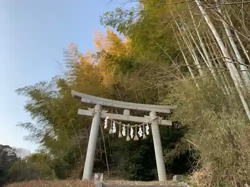 皇産霊神社の鳥居