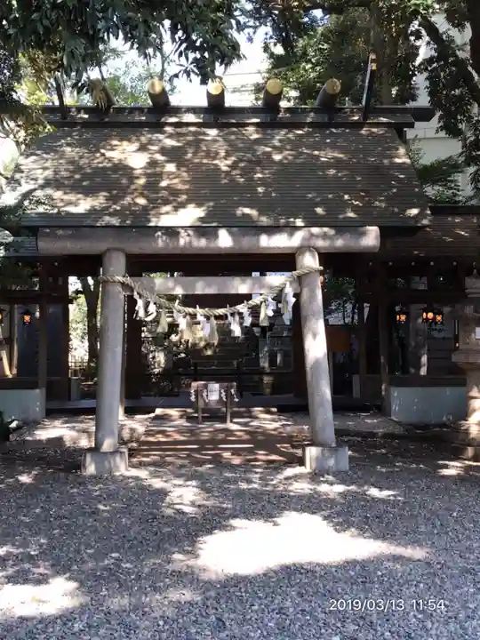 川越氷川神社の鳥居