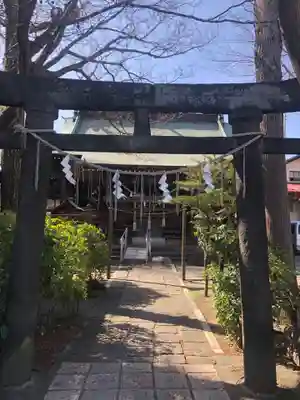 常祗稲荷神社の鳥居