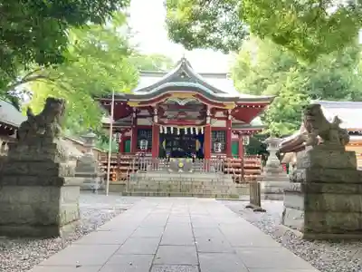 南沢氷川神社の本殿・本堂