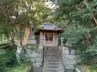 白旗神社の本殿・本堂