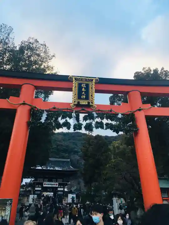 松尾大社の鳥居