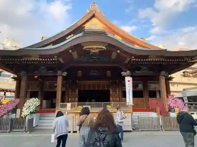 湯島天満宮の本殿・本堂