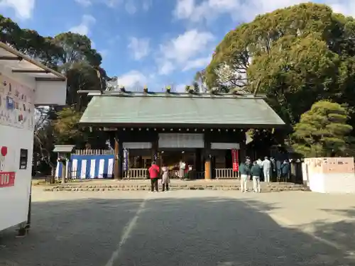 伊勢山皇大神宮の本殿