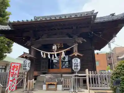 嶺白山神社の本殿・本堂