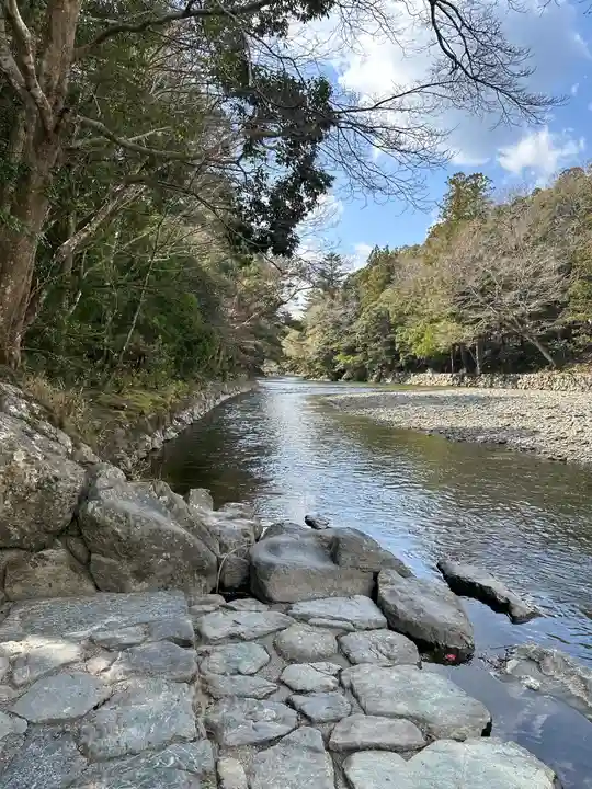 伊勢神宮内宮(皇大神宮)の庭園