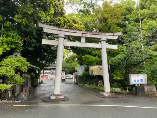 富知六所浅間神社の鳥居