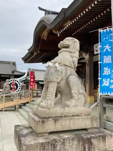 赤穂大石神社の狛犬