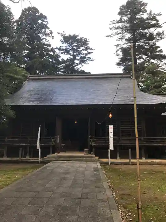 倭文神社の本殿・本堂