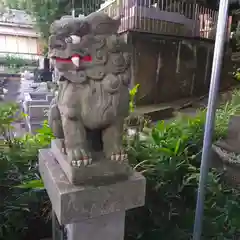 大麻止乃豆乃天神社の狛犬