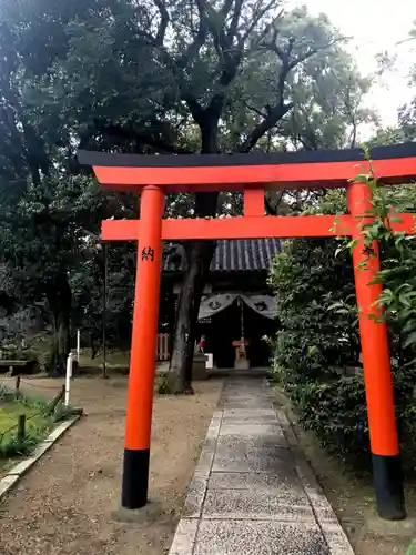 道明寺天満宮の鳥居